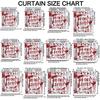 2Pcs Perforated Blackout Curtain Light Block Privacy Drape Living Bedroom Halloween Bloody No One Leaves Text Horror Window D