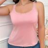 Large Size Versatile Sweet Lace Women's Short Slim-fitting Bottoming Shirt Muse Suspenders Thin Inner Small Vest Women