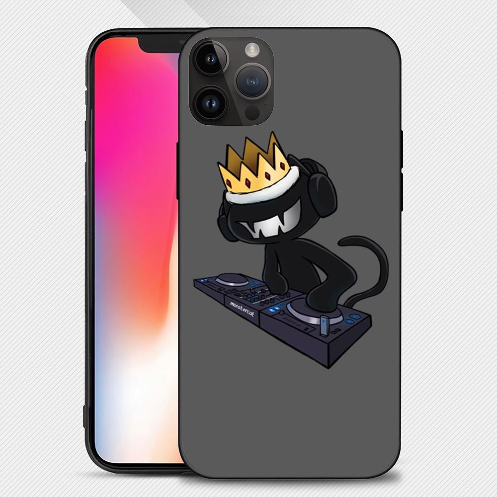Music-Monstercats Poster Art Phone Case iphone15 14 13 12 11 Pro Max Mini X 7 8 Soft Case