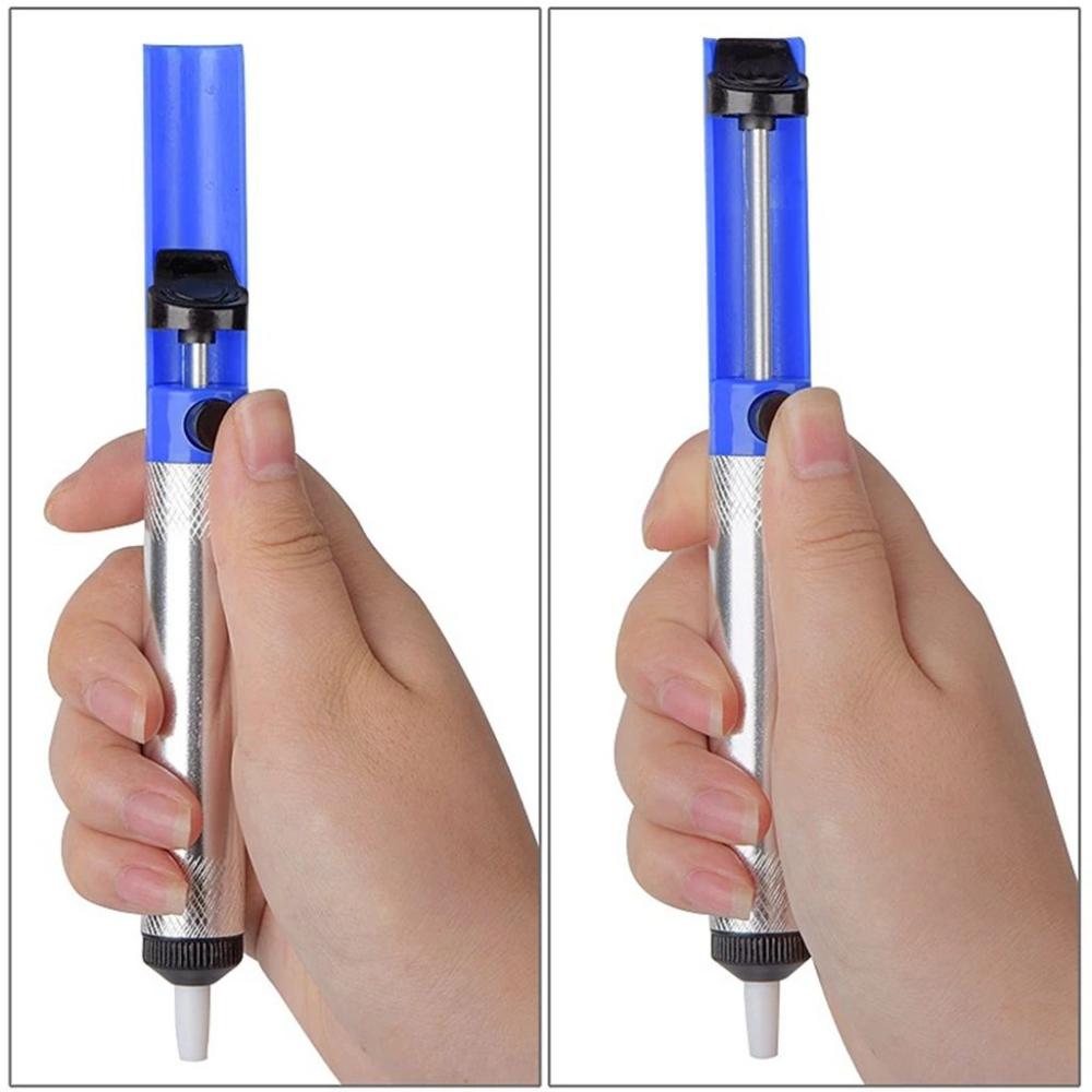 Zinc Zinc Alloy ABS Manual Tin Removal Soldering Sucker Pen Desoldering Pump Welding Tools Welding Tool