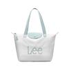 New Lee Fabric Shoulder Bag Tote Women's Haze Blue/Beige LE250614M