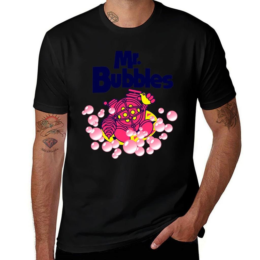 Mr- Bubbles T-Shirt Classic Crew Neck