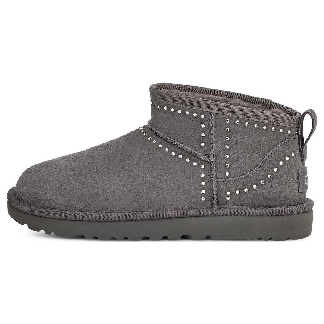 

UGG Classic Ultra Mini Bling Dark Grey Women s 1119871-CHRC 37