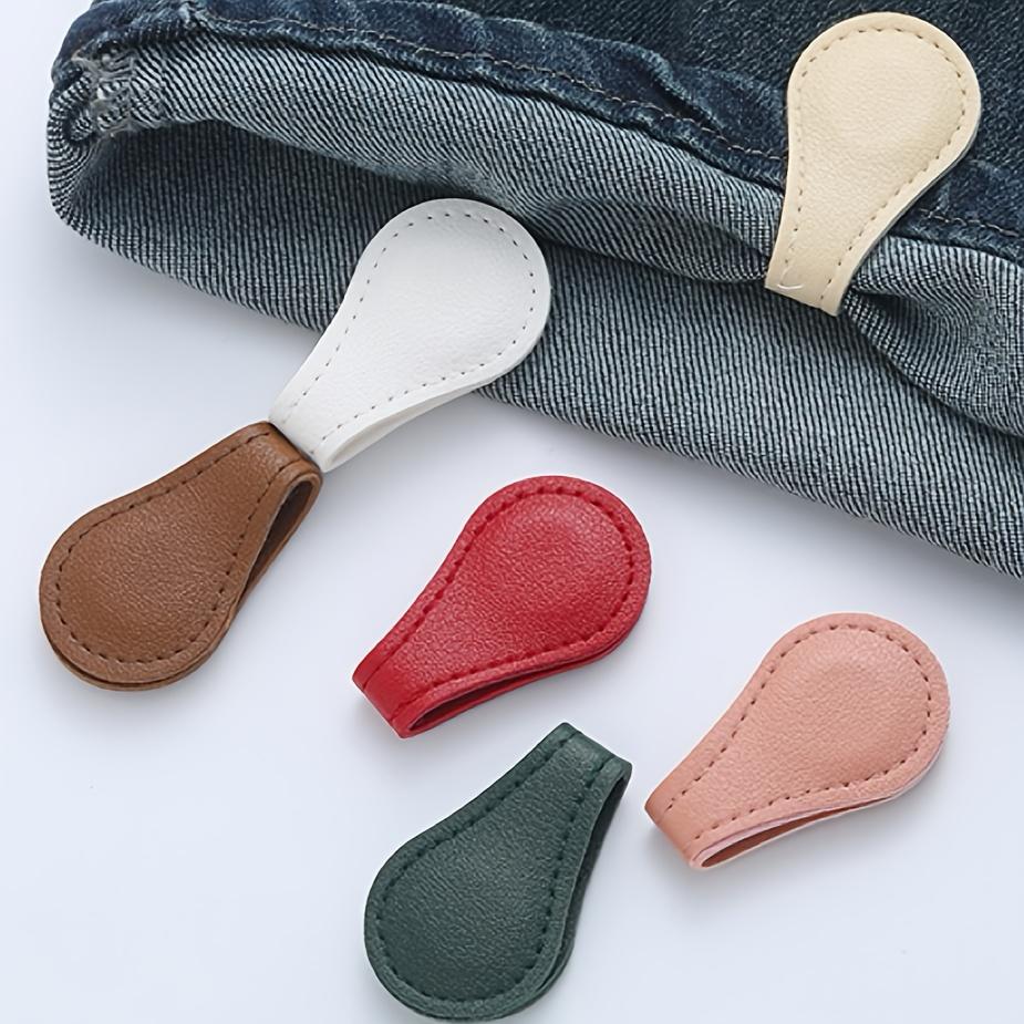 Magnetic Seamless Adjustable Clips for Pants and Sleeves, a Multi-purpose Folding Tool for Sleeves and Bookmarks