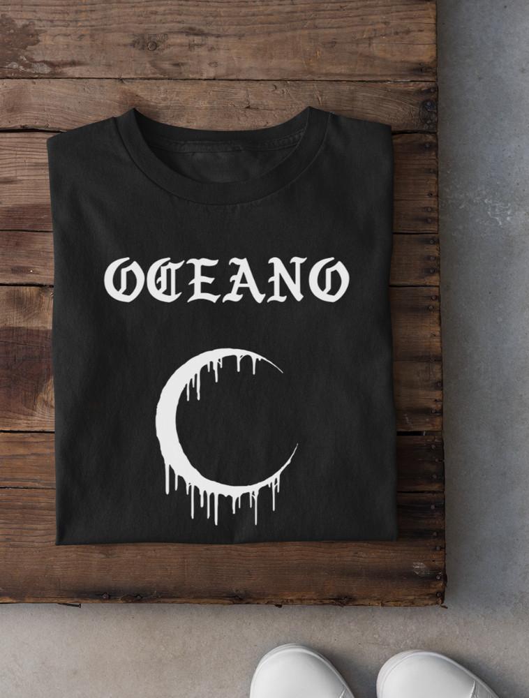 Rare OCEANO Band Black Cotton All Size Shirt Gift For Fan BL777 Unisex T-Shirt L