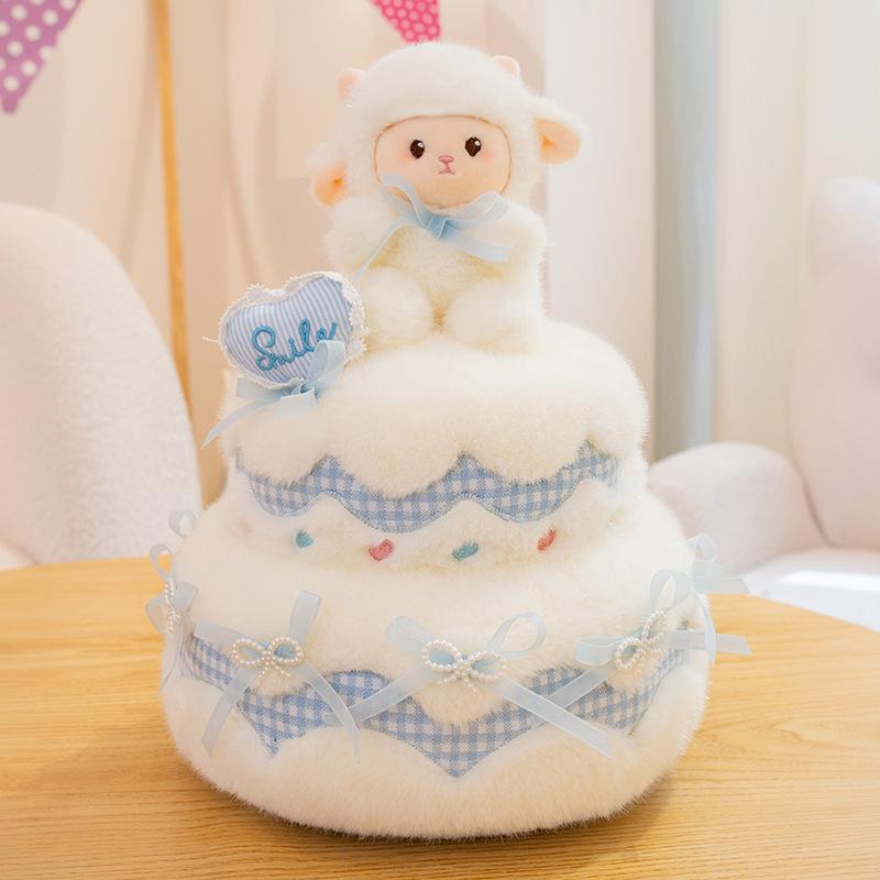 Cute Pet Love Cake Plush Toy Doll Creative Cartoon Doll Ragdoll Cute Doll