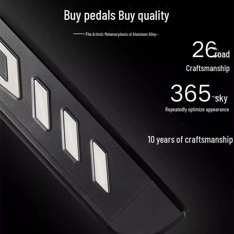 Thickened Foot Pedals for BYD Yuan UP/Plus 2025 Models - Welcome Pedal Modification