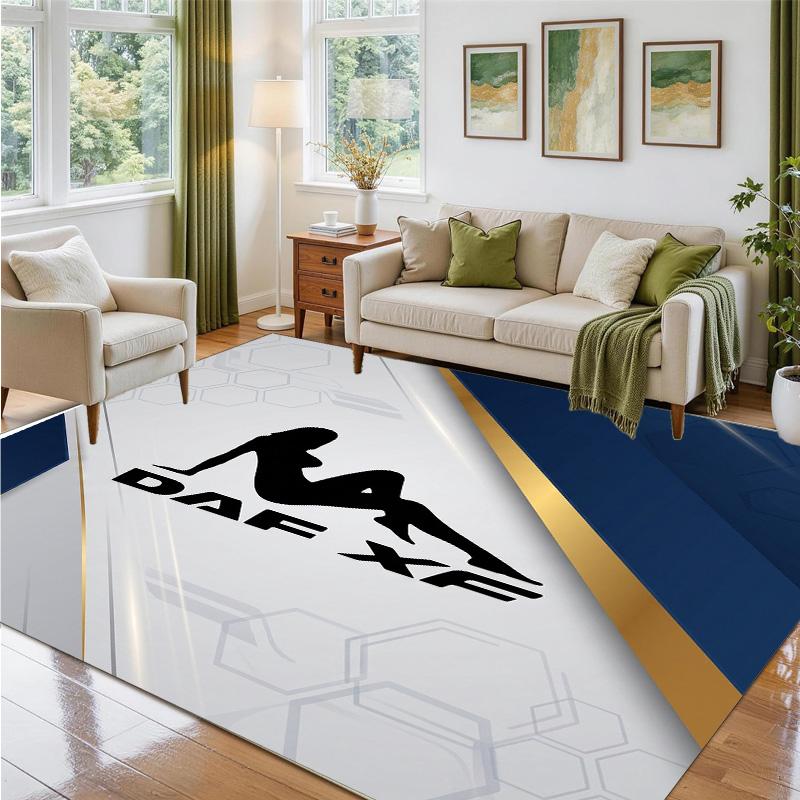 DAF Design Crystal Velvet Rug Soft Decorative Mat for Bedroom Entrance