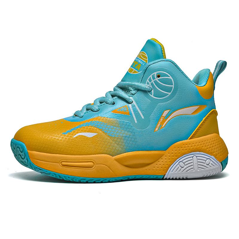 Wear-resistant basketball shoes sports leather shoes boys waterproof 2025 autumn and winter actual combat new boys sports shoes teenagers