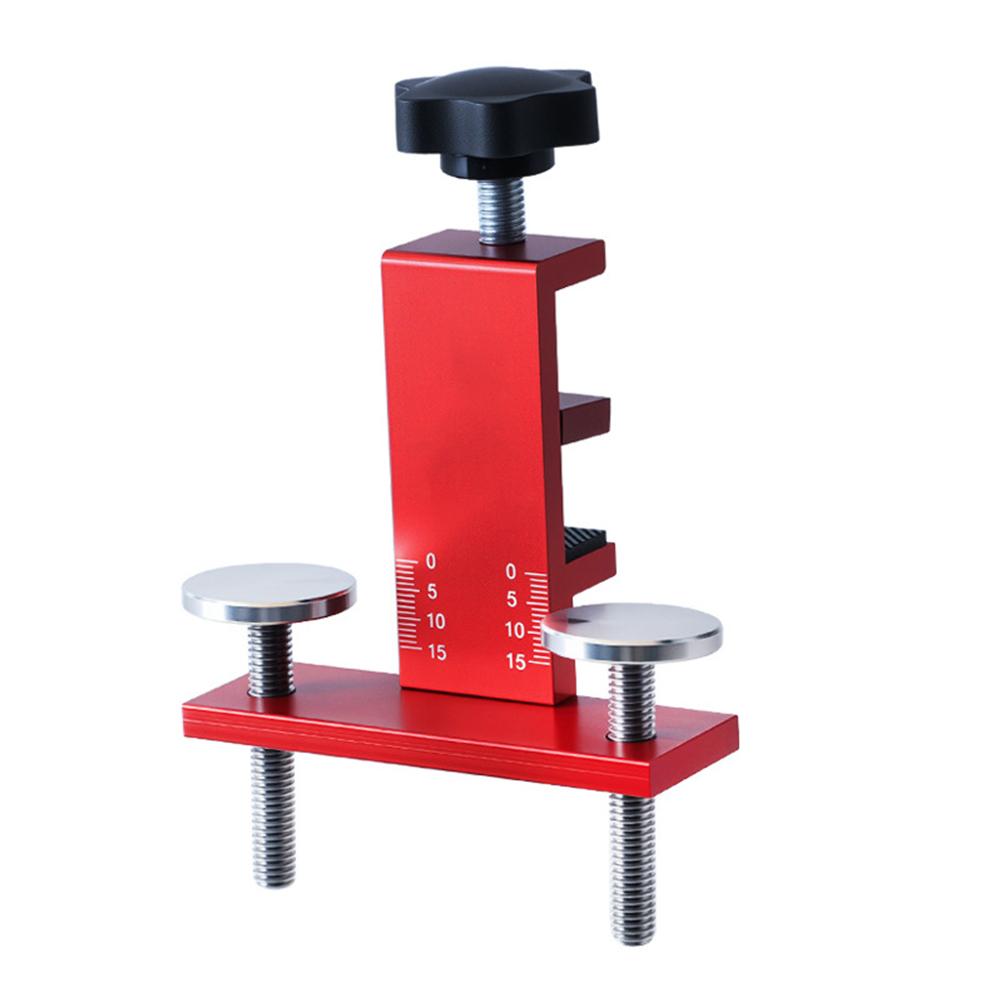 Professional Cabinet Installations Aluminum Alloy Tool Clamping Support Tool Clamp Orange High-Definition Scale