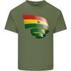 Curled Ghana Flag Ghanaian Day Football Unisexs Light Cotton TShirt