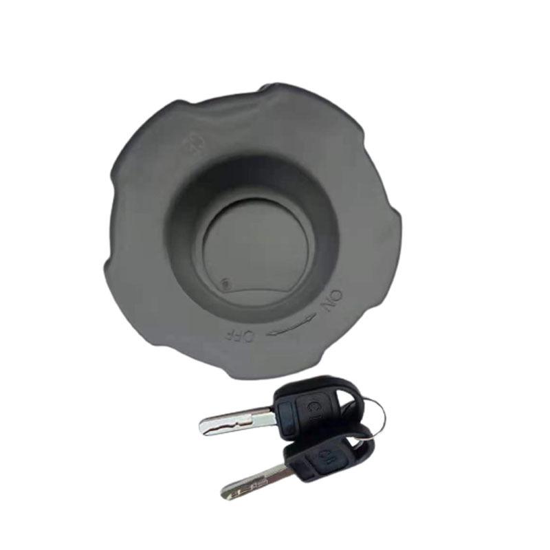 WG9925550003 Fuel Tank Cap With Lock For CNHTC Sinotruk HOWO TH7 SITRAK T5G Two Key Truck Parts