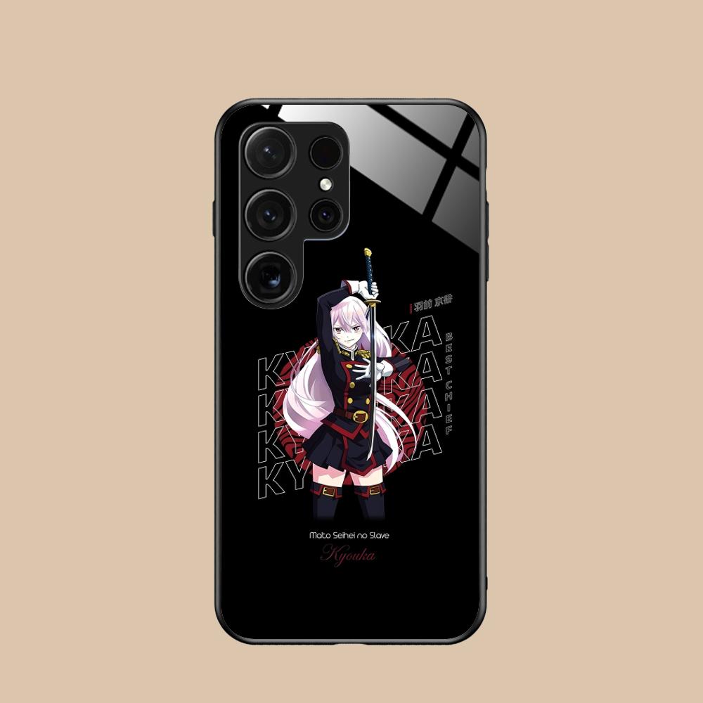 

Mato seihei no slave Uzen Kyouka Phone Case for Samsung Galaxy A56 55 54 53 52 51 36 35 34 23 16 15 5G Glass Colorful Cover Galaxy A52s 5G