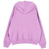 Oversized Drop Shoulder Basic Hoodie_Violet