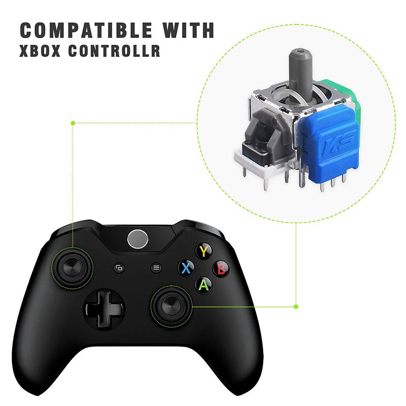 Replacement 3D Analog Hall Effect Joystick For Playstation 5 Game Controller Thumbstick Repair Parts For Ps5/Ps4/Xbox/Switch Pro