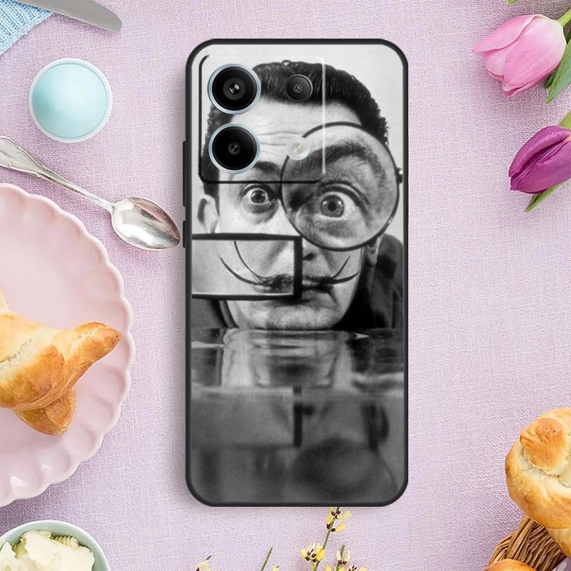 Salvador Dali Art Phone Case For Redmi Note 13 9 10 11 12 Pro Plus 10S 11S 12S Redmi 12 9C 10C 12C 13C Cover