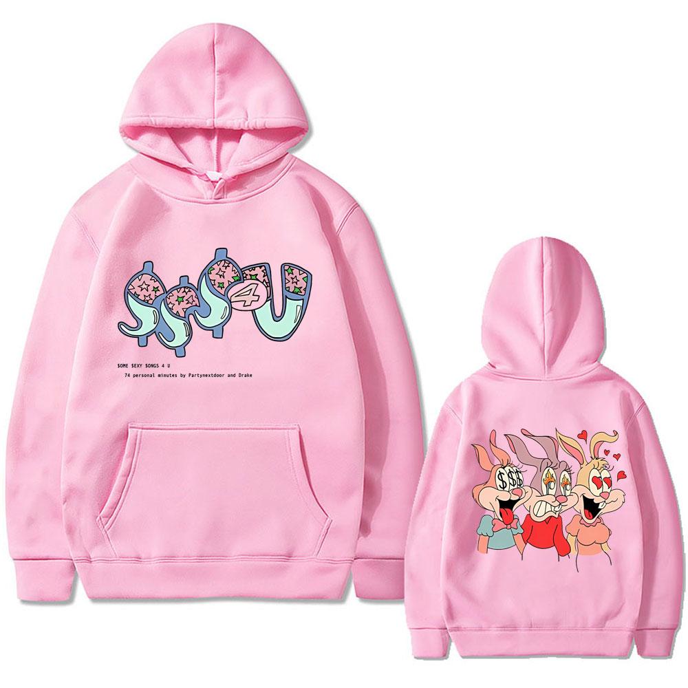 Famous Rapper PARTYNEXTDOOR & Drake Album Some Sexy Songs 4 U SSS4U 2025 Hoodie Men Women Hip Hop Oversized Hooded Sweatshirt