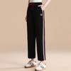 Past Women's Warm Straight Leg Elastic Waist Casual Pants
