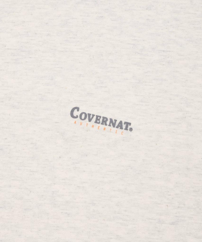COVERNAT Small Authentic Logo T-Shirt Oatmeal