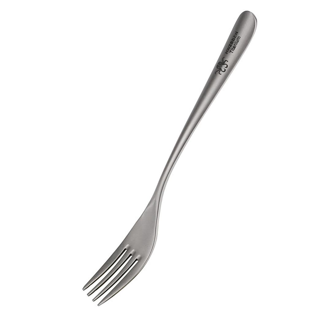 Lehká titanová vidlice pro domácí venkovní kempování na piknik