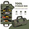 Oxford Cloth Tool Storage Bag – Portable Roll-Up Canvas Tool Bag, Handheld Electrician's Accessory Bag, Hardware & DIY Tool Storage