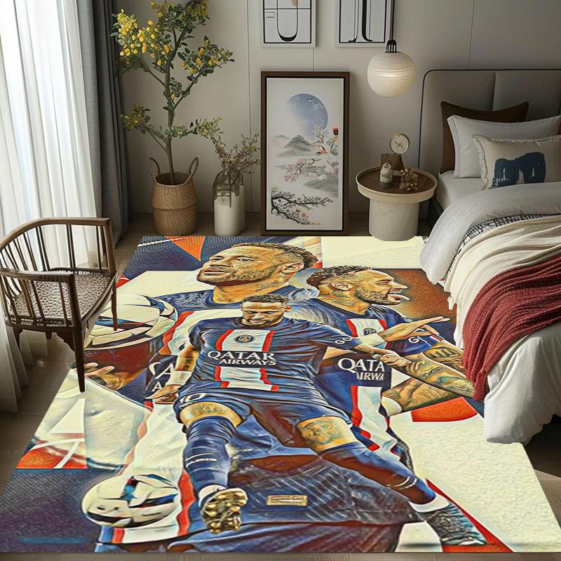 Vibrant Colors Victory carpet Living room and bedroom mats Suitable for all seasons Bathroom mat Room Art