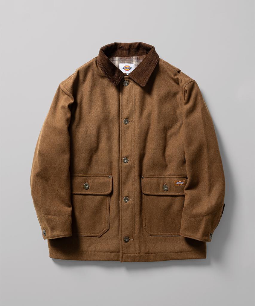 Dickies Wool Chore Jacket Brown