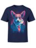 Neon Boss Corgi T-Shirt | Unisex