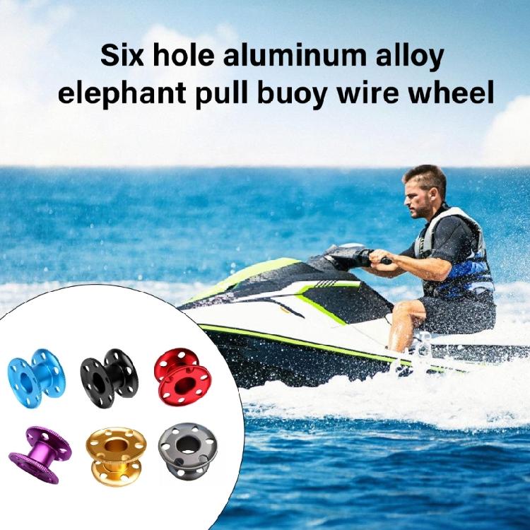 Aluminum Diving Fishing Reel Scubas Diving Spool Finger Reel Snorkeling Diving Finger Spool Rope Reel Diving Finger Reel