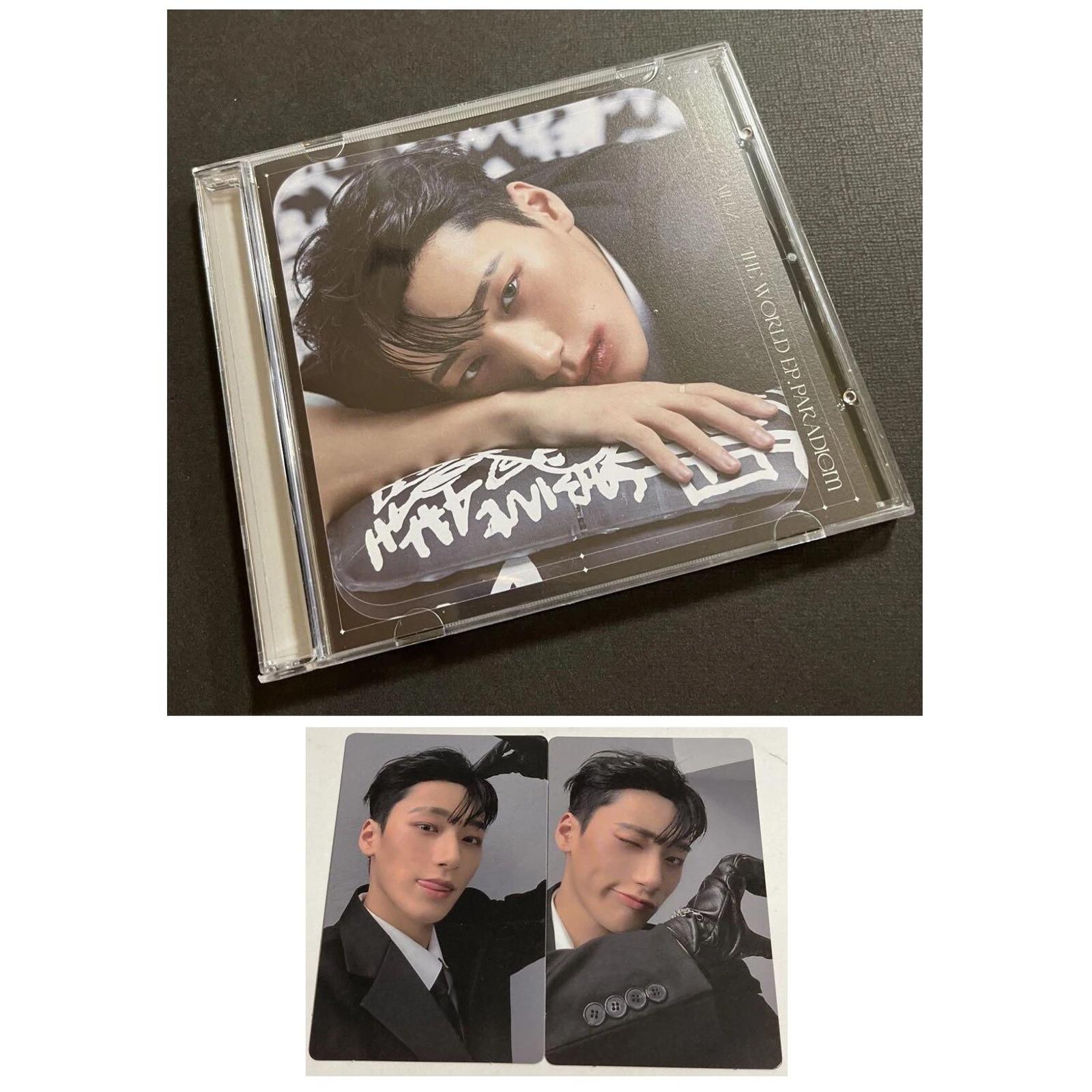 ATEEZ THE WORLD EP . PARADIGM SOLO версия. CD + НАБОР ФОТОКАРТОЧЕК ОФИЦИАЛЬНЫЙ SAN CD+2pcs set