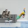 Owl Figurines Artificial Animal Crafts Home Statue Miniature Figurine Sturdy Resin Suitable for
