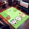 Chiikawa Printed Absorbent Washable Carpet, Non-Slip Bathroom Mats, Kitchen Rugs, Yoga Mat,Living Room Entrance, Camping Picnic Rugs