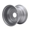 18X9.50 8 ATV Radfelge Hochfeste Aluminiumlegierung 8 Zoll Radfelge Nabe für Go-Karts Golfwagen Silber Drei Löcher