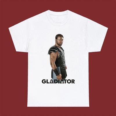 Gladiator Film Herren Weiß Größe S-5XL