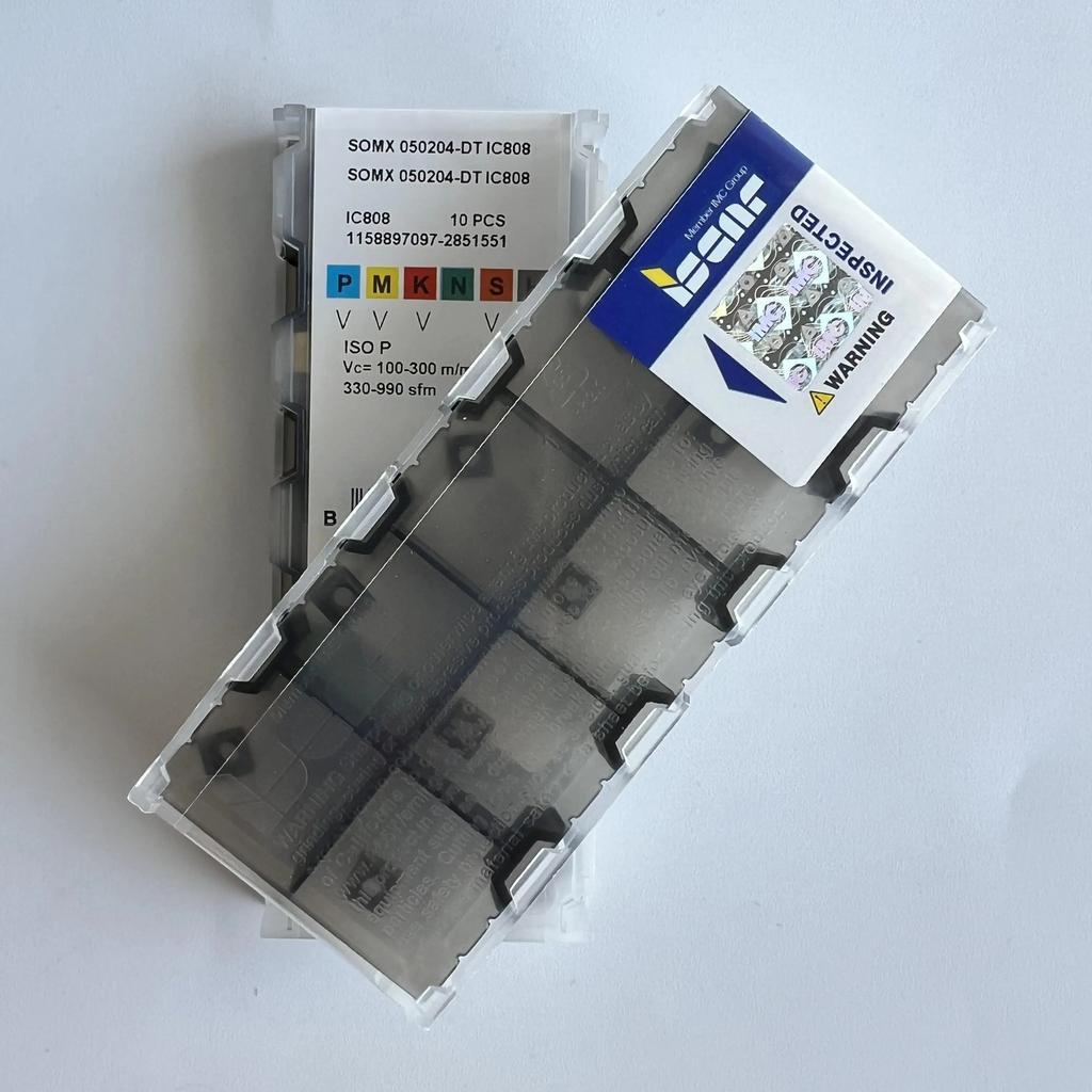 SOMX050204-DT IC808   Industrial indexable carbide inserts 10 Pcs