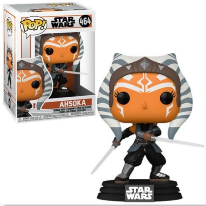 Figurine Funko Pop! Star Wars: Mandalorian - Ahsoka w/ Sabers