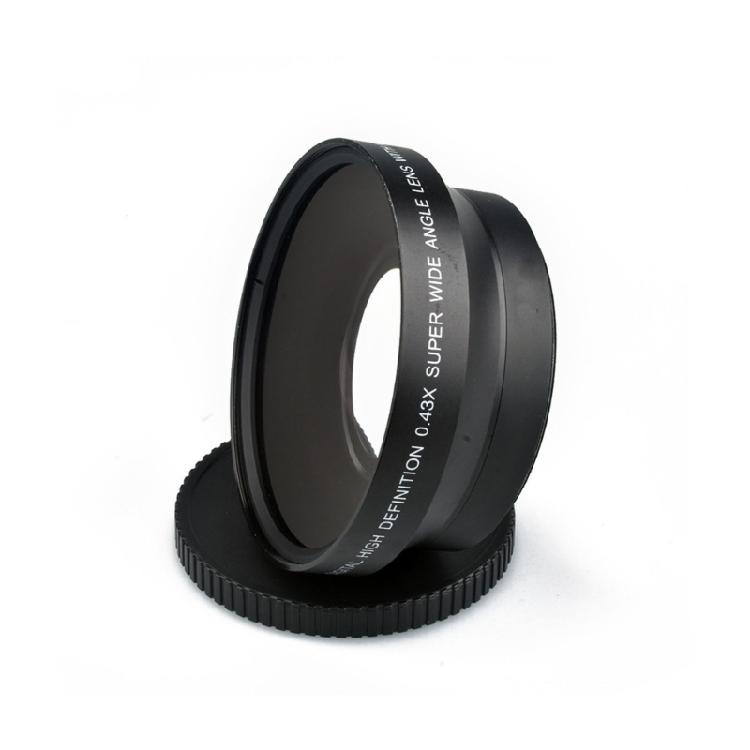 Wide Angle Lens with Macro 0.43x 67mm for Insects for Butterfly Flowers Shooting