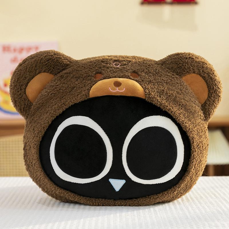 Hat Bear Luo Xiaohei Plush Toy Animal Stuffed Doll Home Decoration Kids Gift