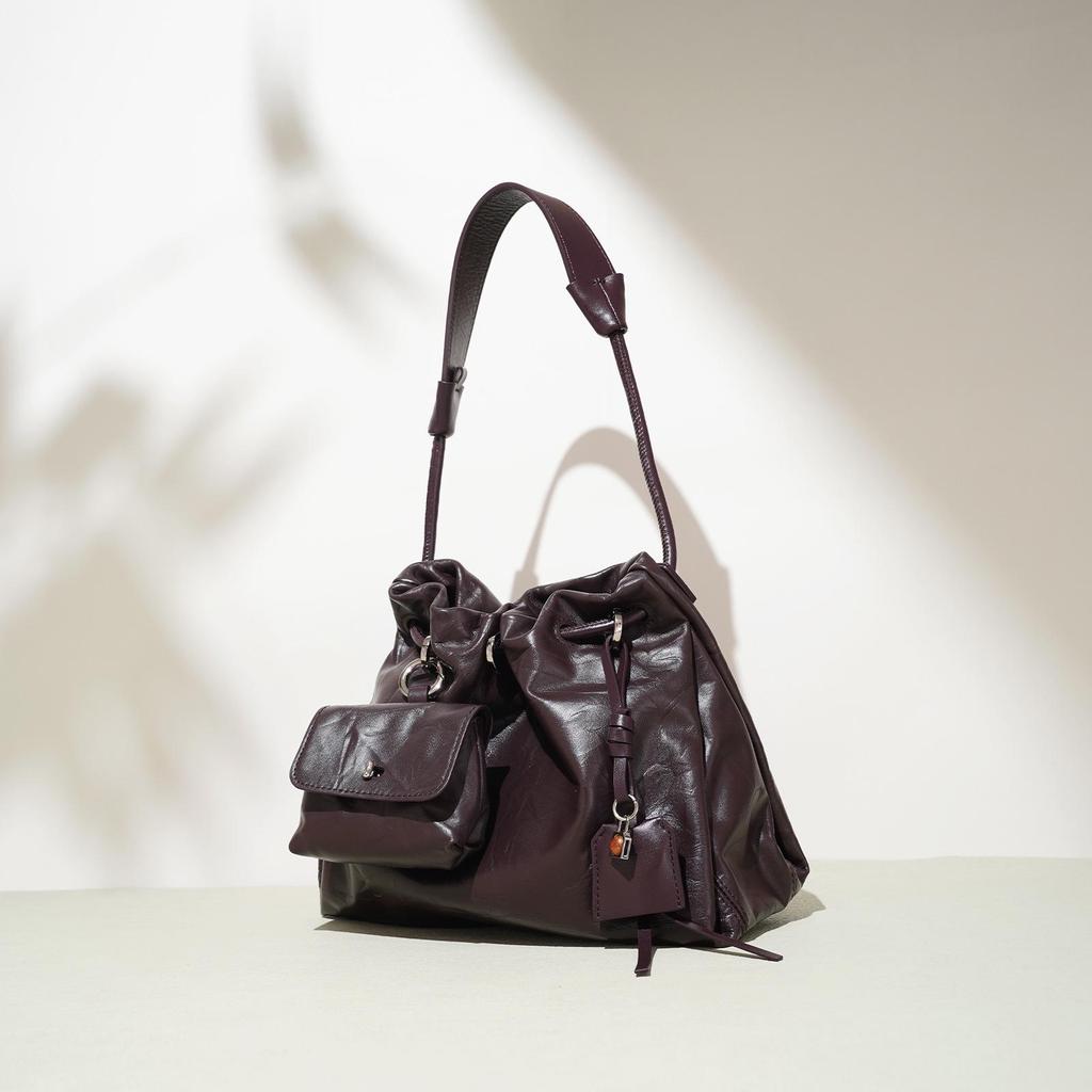 2025 Women's High-End Genuine Leather Cloud Shoulder Bag