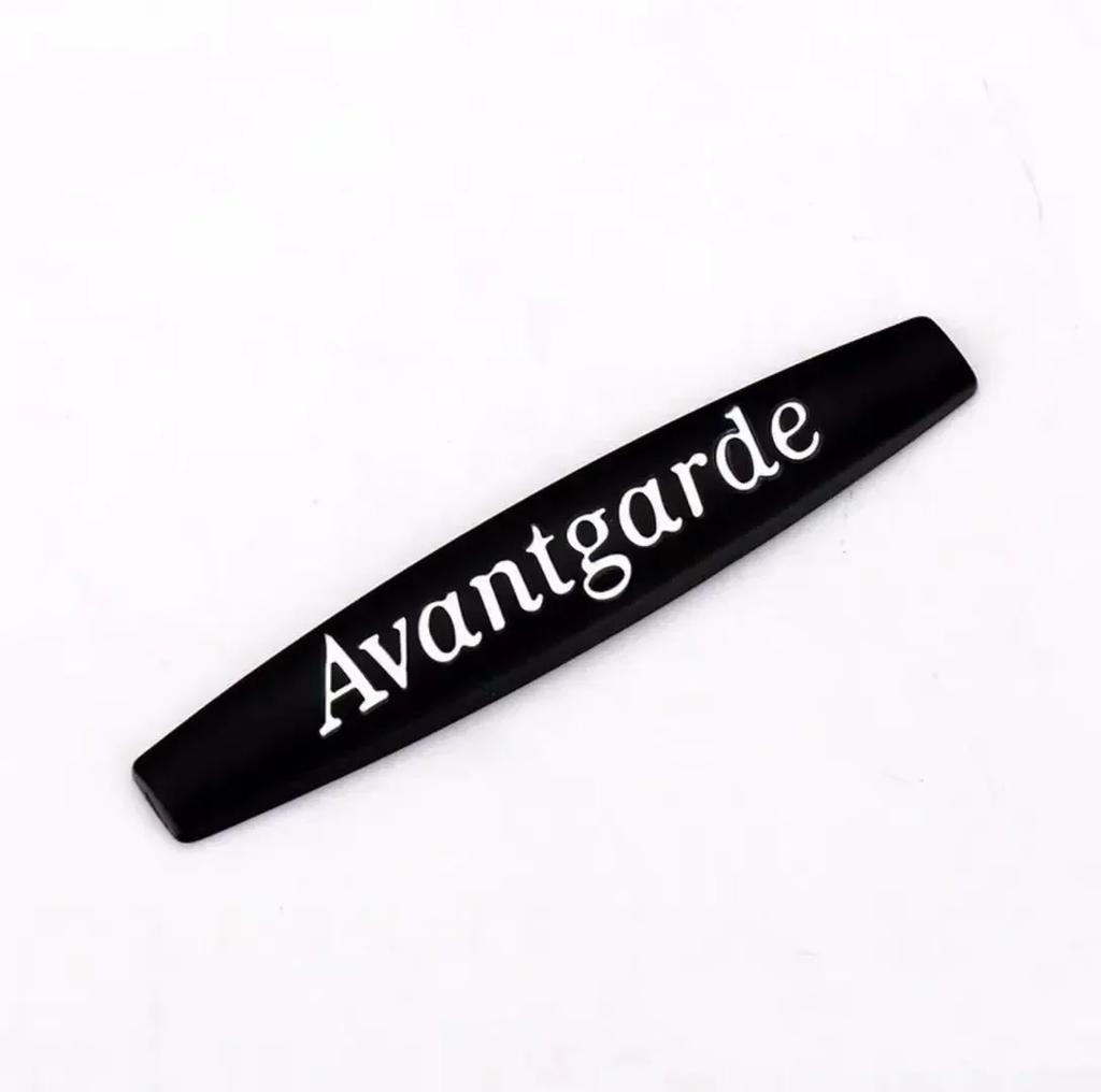 For Mercedes Benz 3D Metal Grand Edition Avantgarde Letters Side Fender Emblem Badge Sticker Decals for Mercedes Benz W204 W205 W213 W211 W210 ML