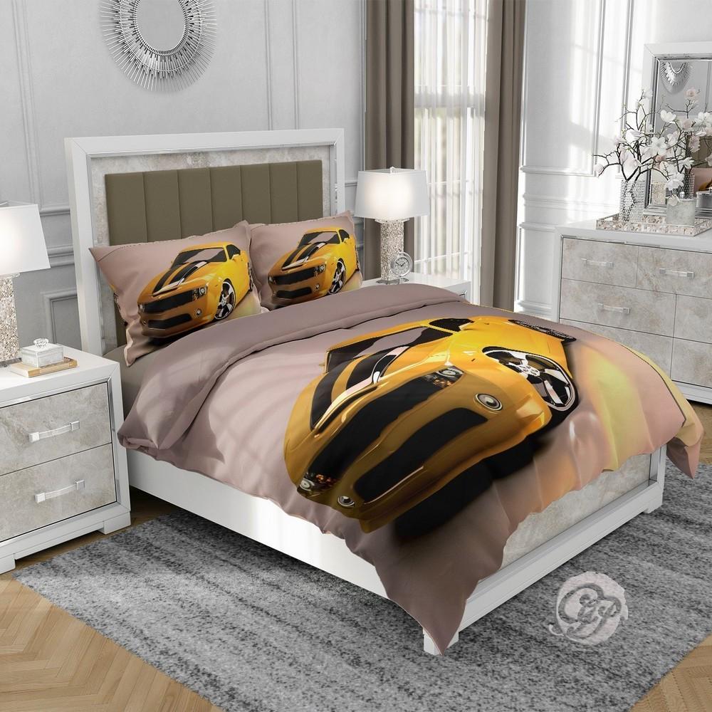 3D Cotton Satin Bedding 200X220Cm Camaro