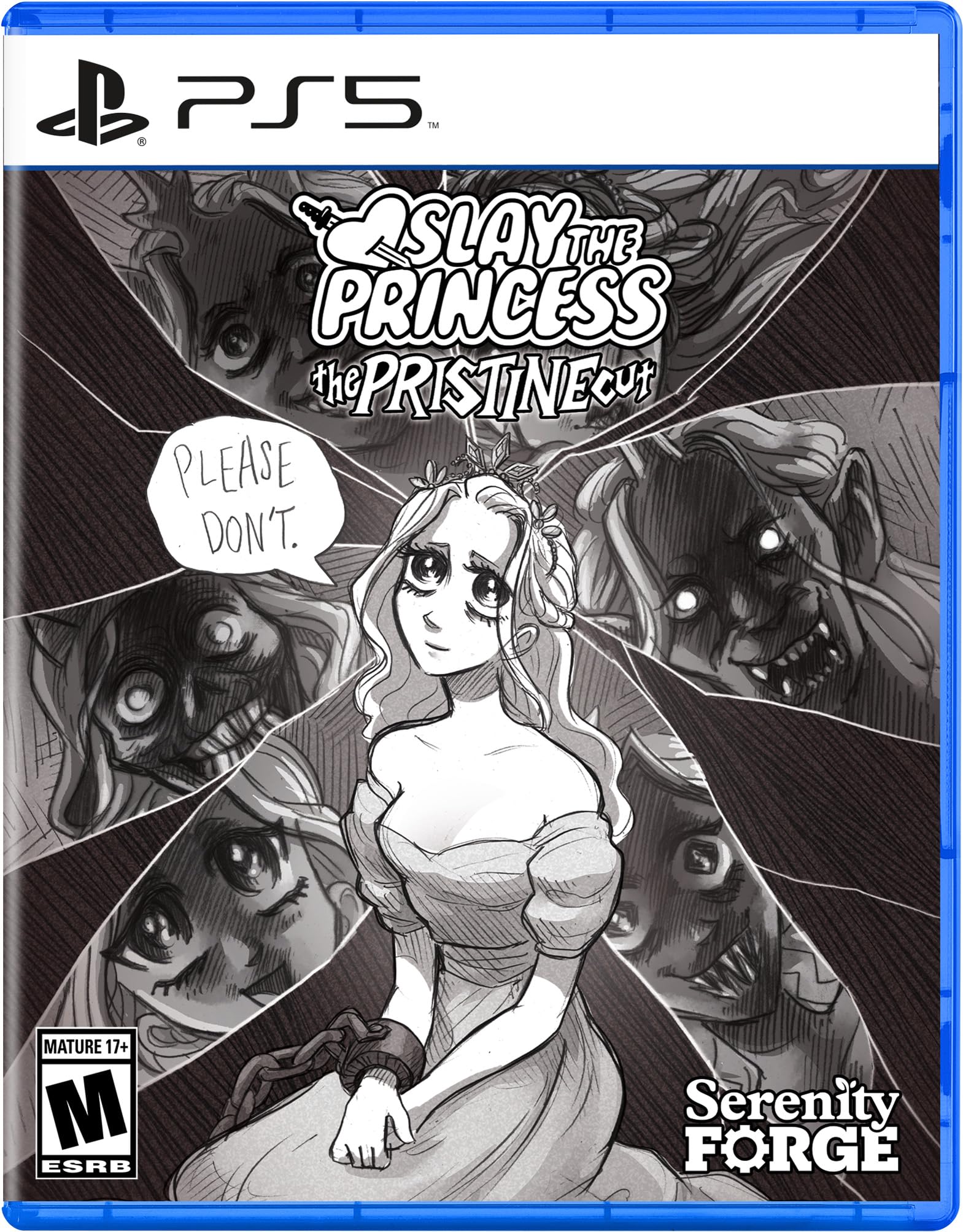 Slay The Princess The Pristine Premium Edition North PS5 - Cut (Импортированная Америка) - синий