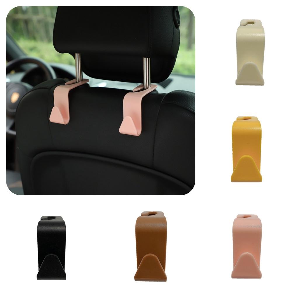 Creative Cartoon Car Headrest Hook Multifunctional Hidden Hook For Car Interior Decoration