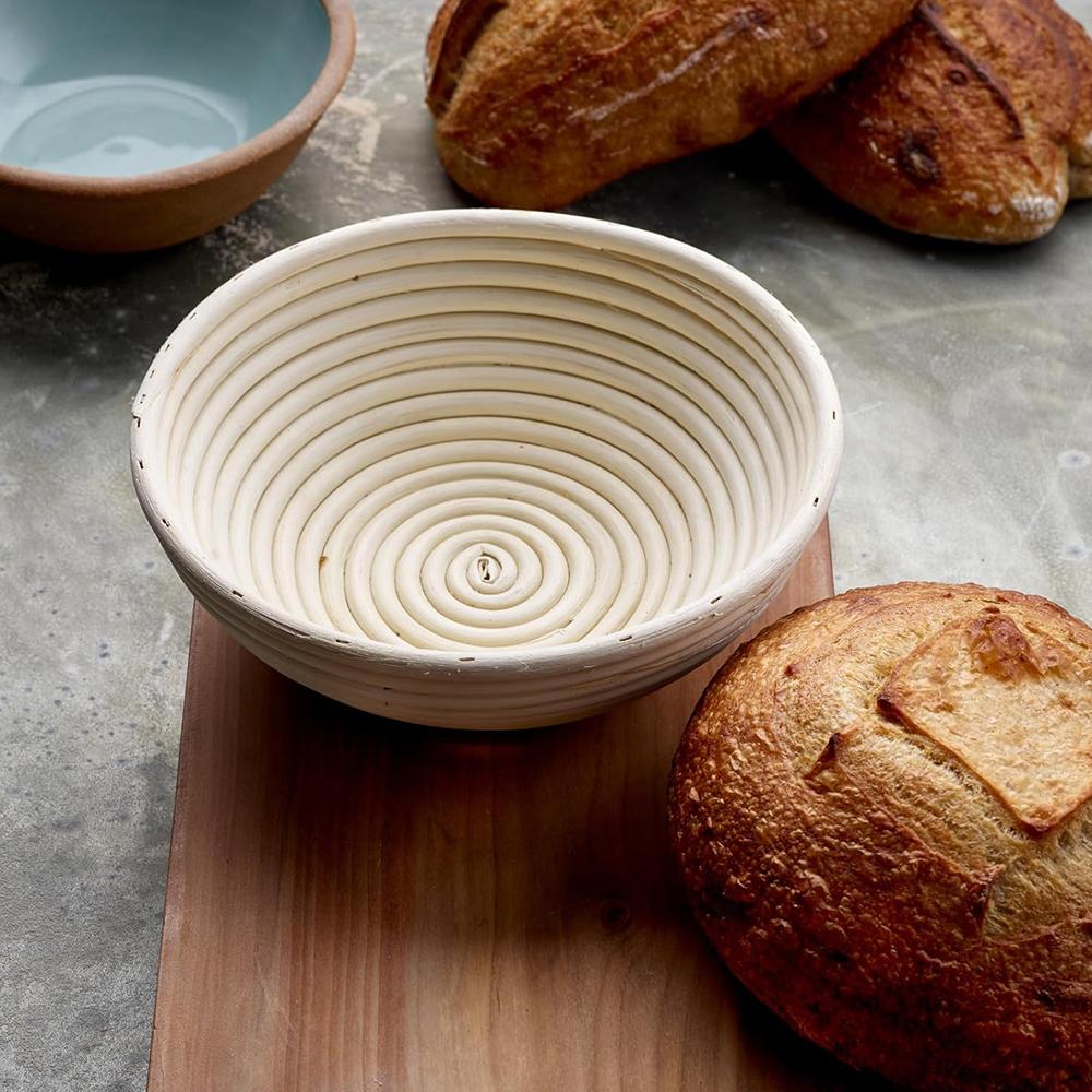 23cm Bread Proofing Basket Round Artisan Sourdough Bread-Making