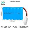 7.2V 1400mAh NiCd AA Rechargeable Battery Pack for RC Cars