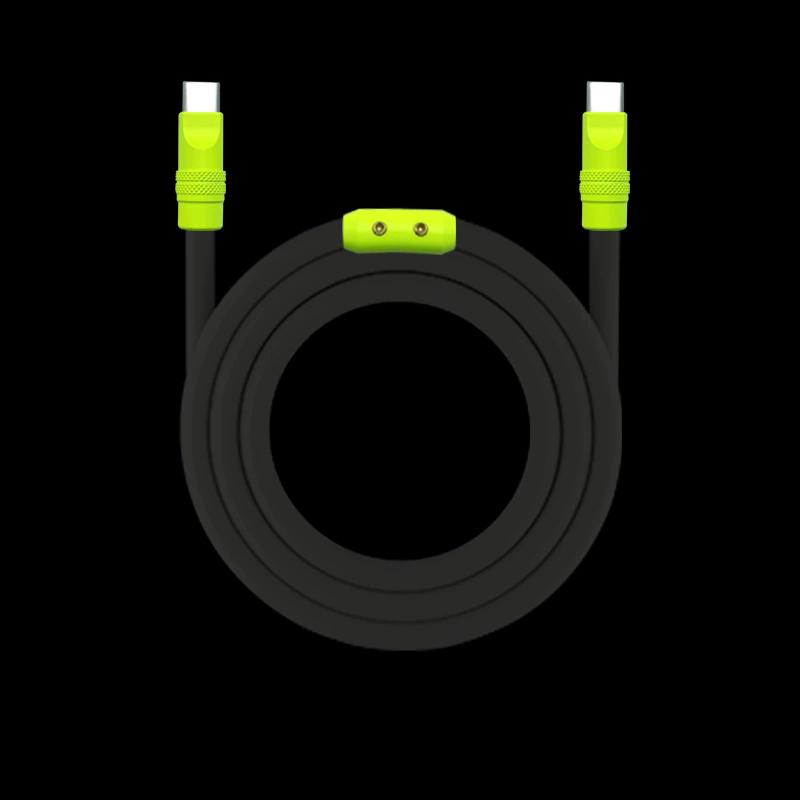 Factory 240W USB C Type-C Mobile Phone Charger Cable Pure Copper Conductor Soft Silicone 5A PD Fast Charging for