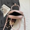 Fashionable Ladies Handbag Cute Semi-Circle Simple Large Atmosphere Single Shoulder Women's Crossbody Casual Small Bag