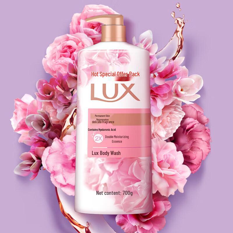 

Lux Soft Skin Lasting Tender Shower Milk (700g x 3 Bulk Pack)
