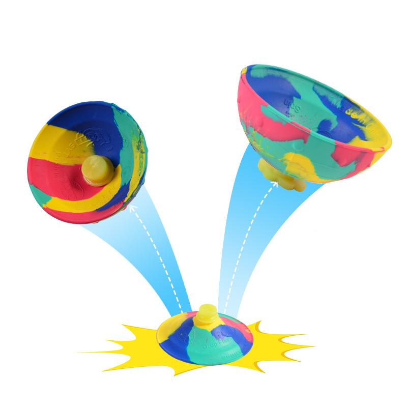 Bai Fen Bai Toys Unisex Kids Toys Sports 2Pcs Bouncing Bowl Fidget Sensory Anxiety Relief Adults Brinquedos Anti Stress Birthday Party Favors Outdoor Kids