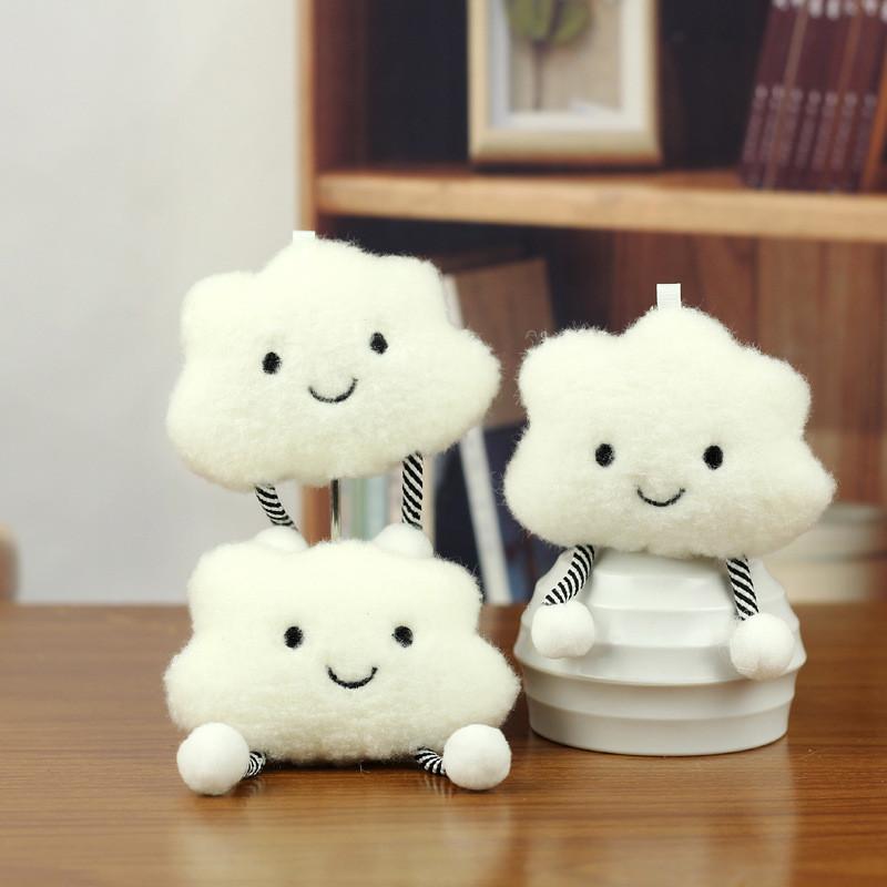 Cozy Adorable Cloud Plush Toy With Short Fur Perfect For Birthday Gifts And Decorations
